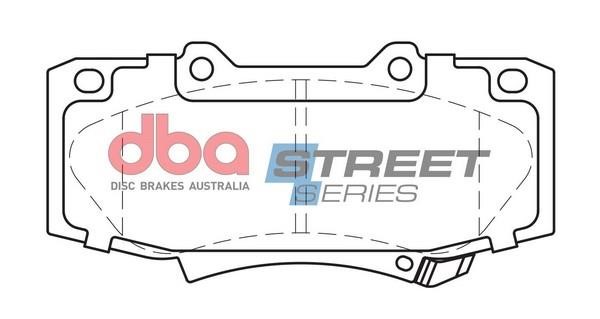 DBA DB2221SS Brake Pad Set, disc brake DB2221SS