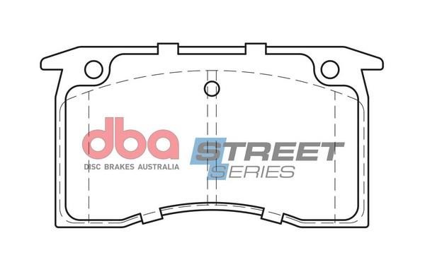 DBA DB1029SS Brake Pad Set, disc brake DB1029SS