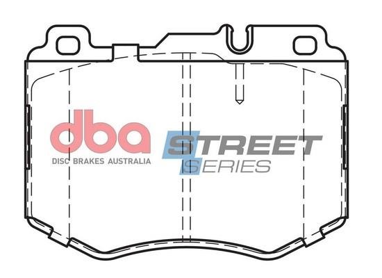DBA DB15182SS Brake Pad Set, disc brake DB15182SS