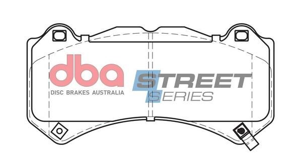 DBA DB2375SS Brake Pad Set, disc brake DB2375SS
