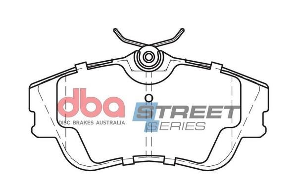 DBA DB1349SS Brake Pad Set, disc brake DB1349SS
