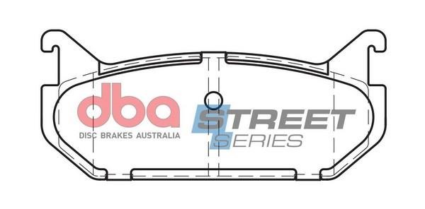 DBA DB1254SS Brake Pad Set, disc brake DB1254SS