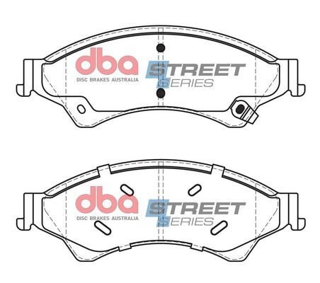 DBA DB2074SS Brake Pad Set, disc brake DB2074SS
