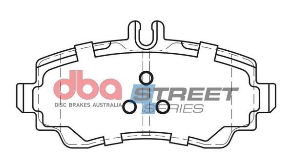 DBA DB2021SS Brake Pad Set, disc brake DB2021SS