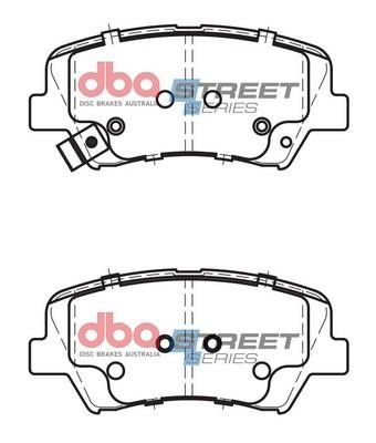 DBA DB2443SS Brake Pad Set, disc brake DB2443SS