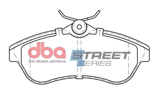DBA DB2043SS Brake Pad Set, disc brake DB2043SS