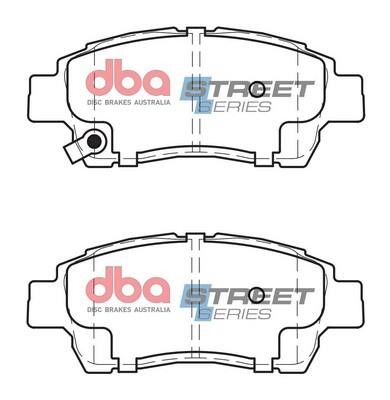 DBA DB1378SS Brake Pad Set, disc brake DB1378SS