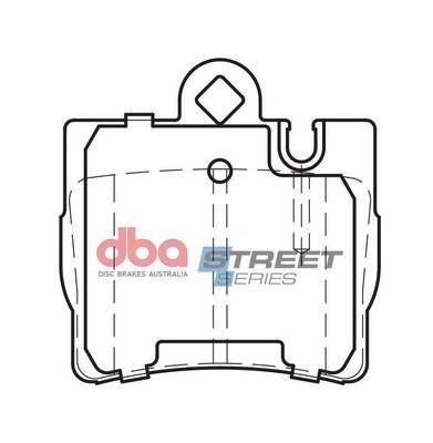 DBA DB1458SS Brake Pad Set, disc brake DB1458SS