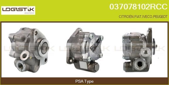 LGK 037078102RCC Hydraulic Pump, steering system 037078102RCC