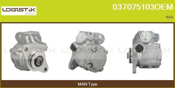 LGK 037075103OEM Hydraulic Pump, steering system 037075103OEM