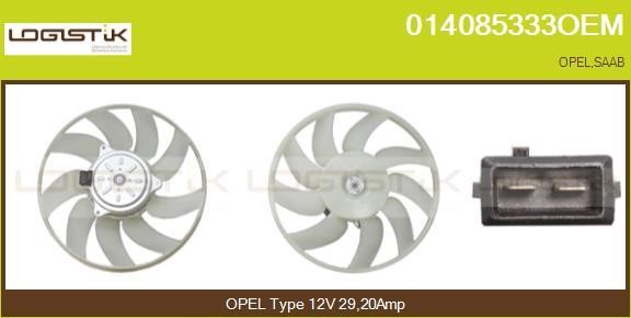 LGK 014085333OEM Hub, engine cooling fan wheel 014085333OEM