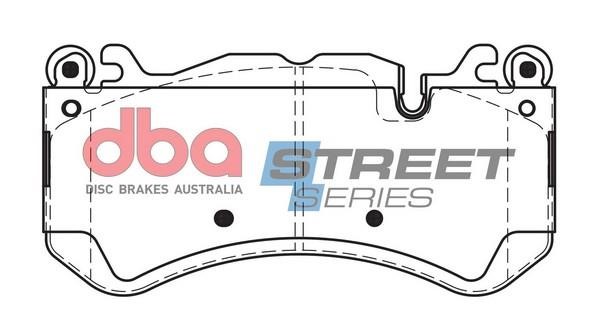 DBA DB15033SS Brake Pad Set, disc brake DB15033SS