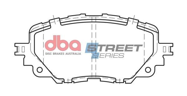 DBA DB2441SS Brake Pad Set, disc brake DB2441SS