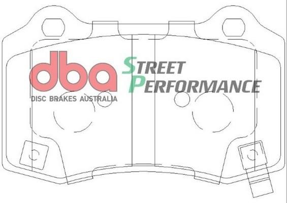 DBA DB2260SP Brake Pad Set, disc brake DB2260SP