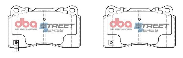 DBA DB1678SS Brake Pad Set, disc brake DB1678SS