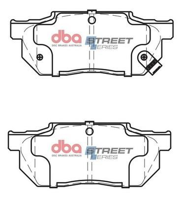 DBA DB300SS Brake Pad Set, disc brake DB300SS