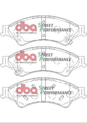 DBA DB2074SP Brake Pad Set, disc brake DB2074SP