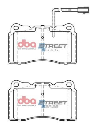 DBA DB2067SS Brake Pad Set, disc brake DB2067SS