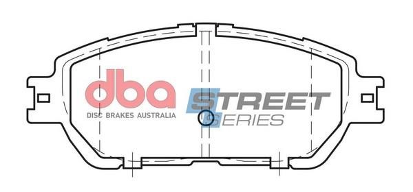DBA DB1519SS Brake Pad Set, disc brake DB1519SS