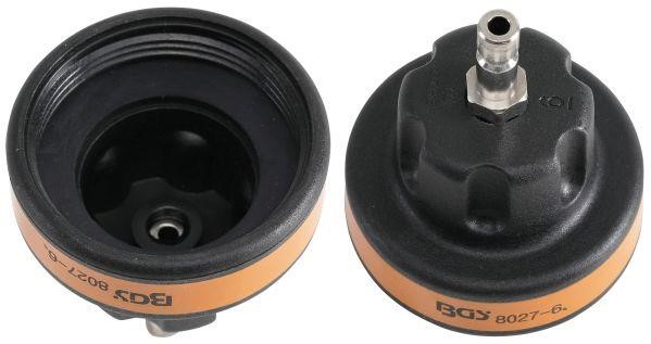 BGS 8027-6 Adapter, cooling system pressure test set 80276