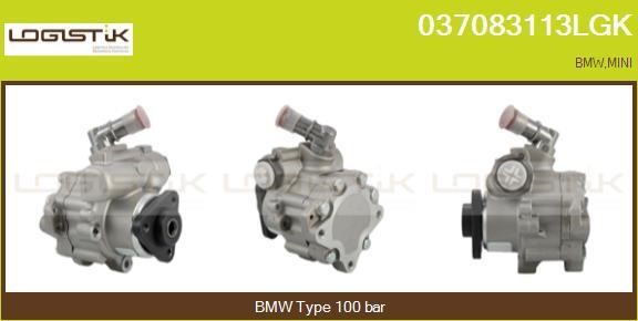 LGK 037083113LGK Hydraulic Pump, steering system 037083113LGK