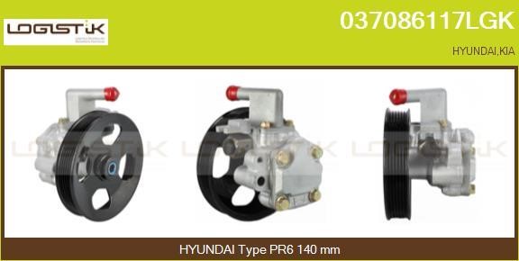 LGK 037086117LGK Hydraulic Pump, steering system 037086117LGK