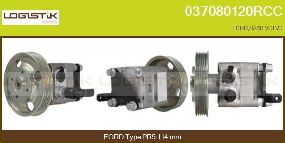 LGK 037080120RCC Hydraulic Pump, steering system 037080120RCC