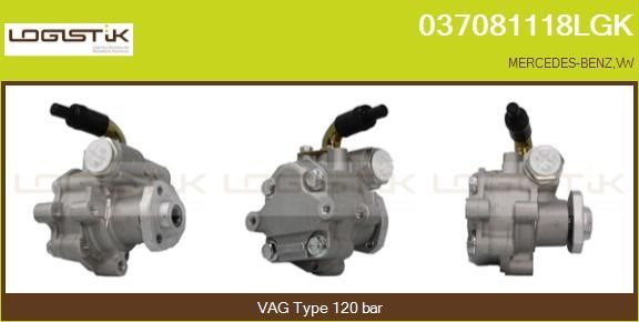 LGK 037081118LGK Hydraulic Pump, steering system 037081118LGK