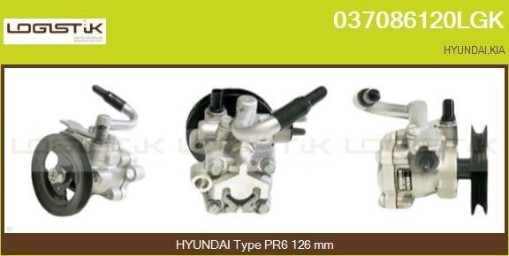 LGK 037086120LGK Hydraulic Pump, steering system 037086120LGK