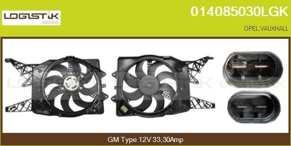 LGK 014085030LGK Electric Motor, radiator fan 014085030LGK