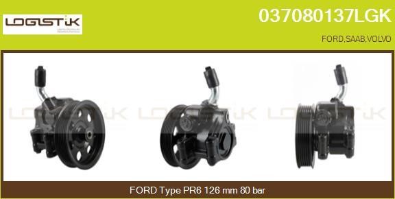 LGK 037080137LGK Hydraulic Pump, steering system 037080137LGK