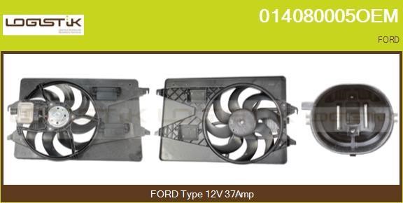 LGK 014080005OEM Electric Motor, radiator fan 014080005OEM