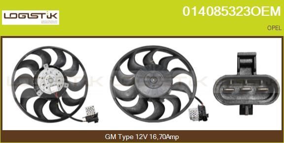 LGK 014085323OEM Hub, engine cooling fan wheel 014085323OEM