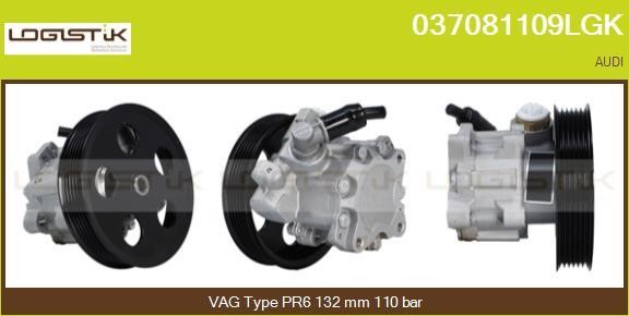 LGK 037081109LGK Hydraulic Pump, steering system 037081109LGK