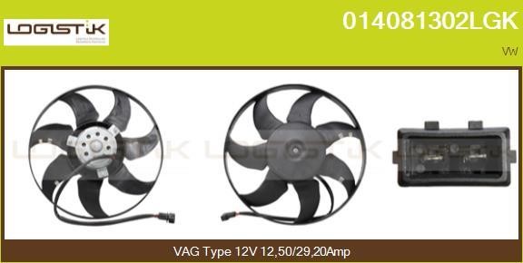 LGK 014081302LGK Hub, engine cooling fan wheel 014081302LGK
