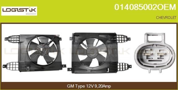 LGK 014085002OEM Electric Motor, radiator fan 014085002OEM