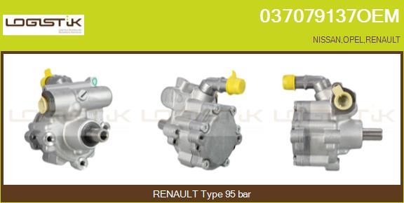 LGK 037079137OEM Hydraulic Pump, steering system 037079137OEM