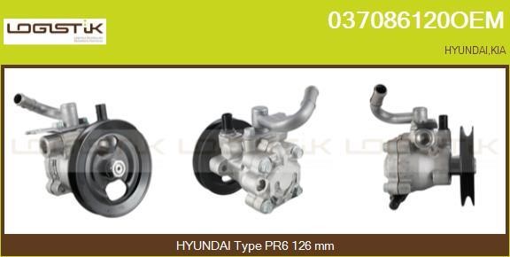 LGK 037086120OEM Hydraulic Pump, steering system 037086120OEM