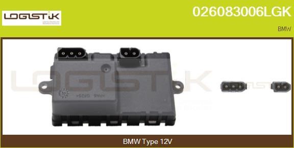 LGK 026083006LGK Resistor, interior blower 026083006LGK