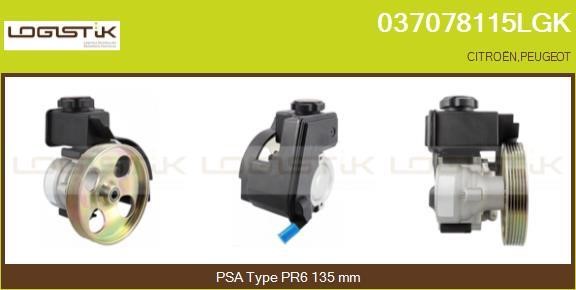LGK 037078115LGK Hydraulic Pump, steering system 037078115LGK