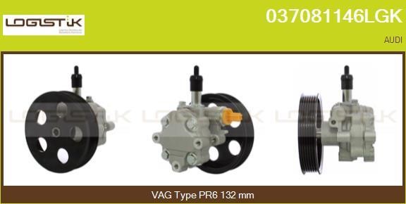 LGK 037081146LGK Hydraulic Pump, steering system 037081146LGK