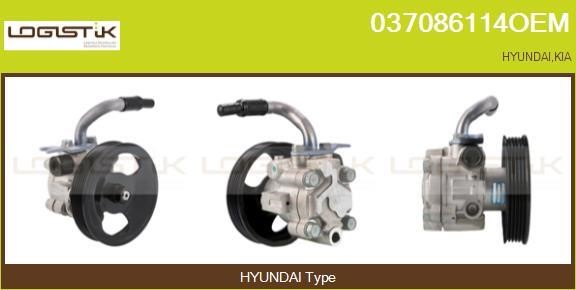LGK 037086114OEM Hydraulic Pump, steering system 037086114OEM