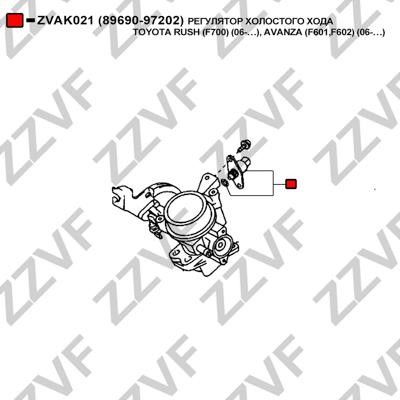 Idle sensor ZZVF ZVAK021