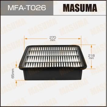 Masuma MFA-T026 Air filter MFAT026