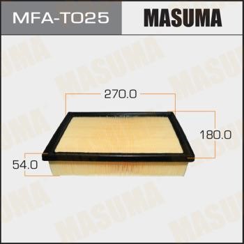 Masuma MFA-T025 Air filter MFAT025