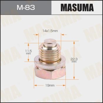 Masuma M-83 Sump plug M83