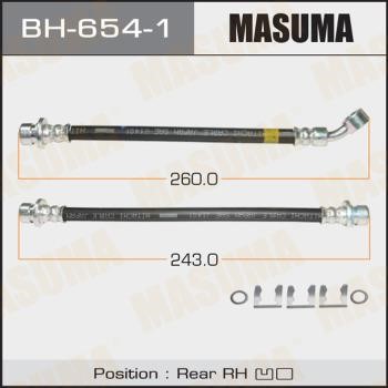Masuma BH-654-1 Brake Hose BH6541