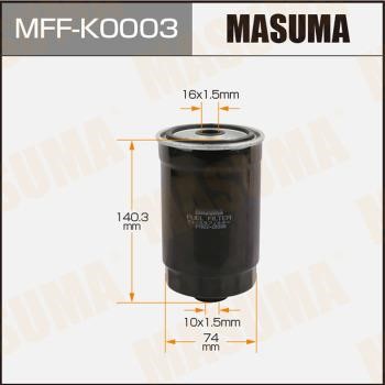 Masuma MFF-K0003 Fuel filter MFFK0003