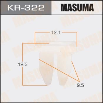 Masuma KR-322 Clip, trim/protective strip KR322
