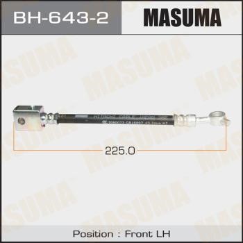 Masuma BH-643-2 Brake Hose BH6432
